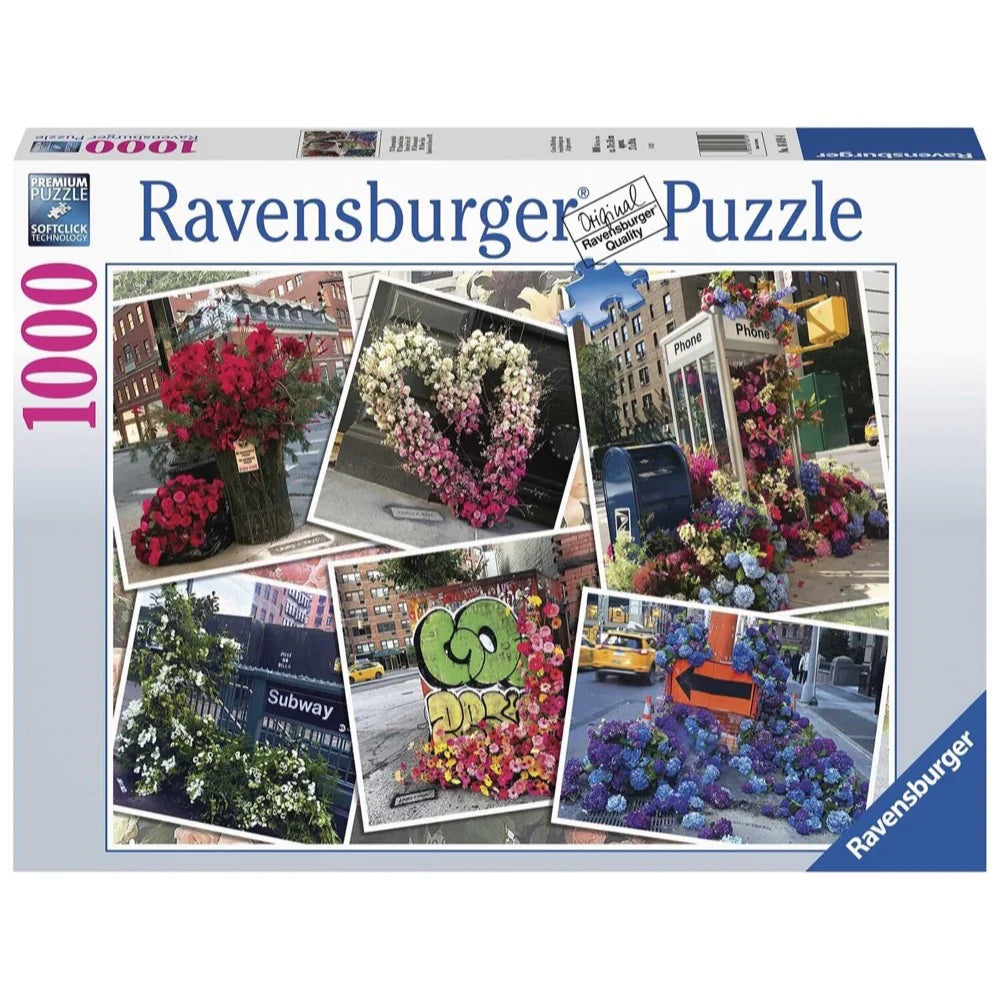 Ravensburger 1000 Piece Jigsaw - NYC Flower Flash
