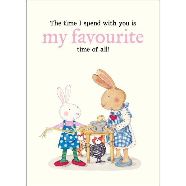 Ruby Red Shoes Greeting Card - The Time I Spend With You