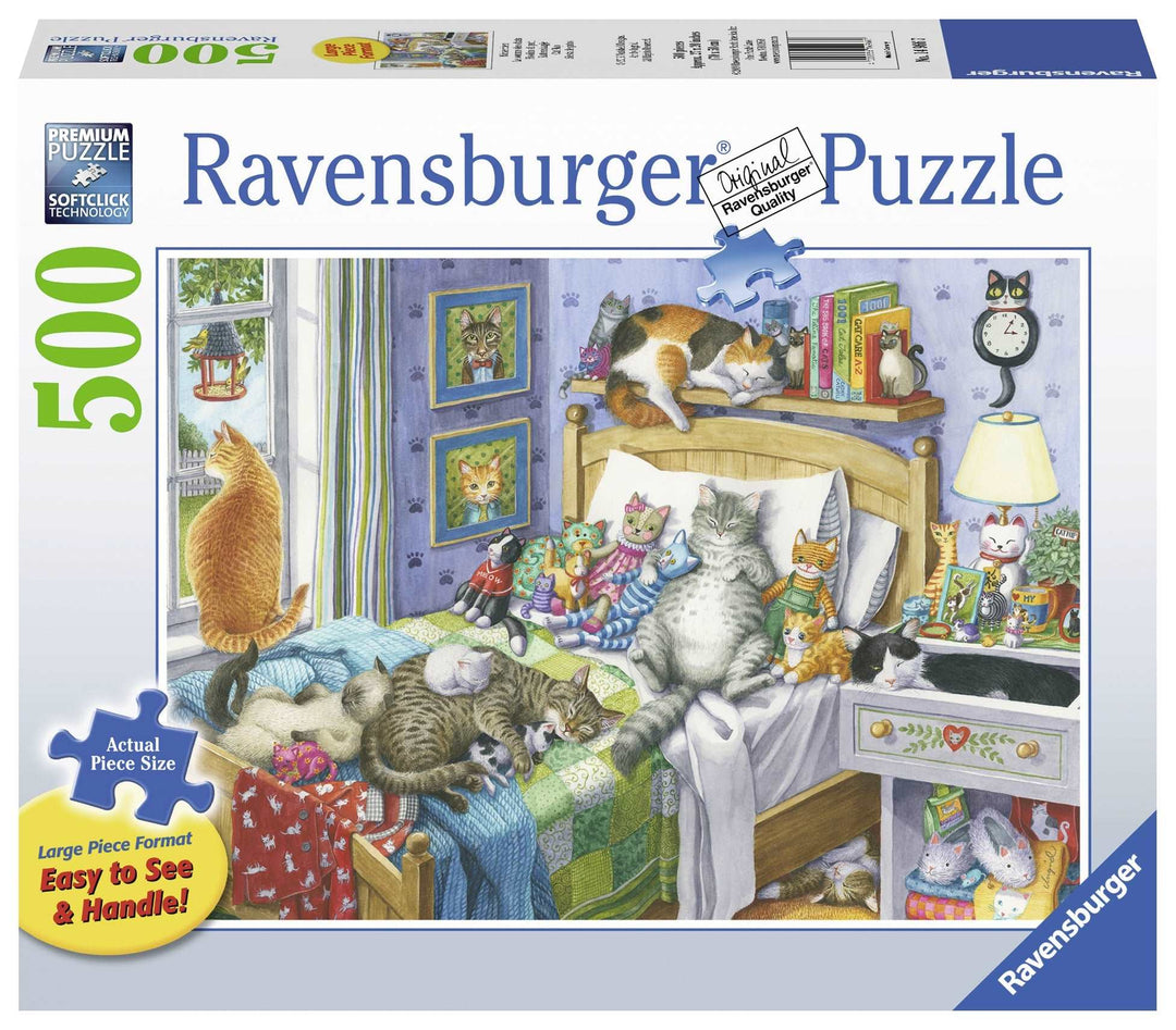 Ravensburger Jigsaw Puzzle 500 Piece Large Format -  Cat Nap