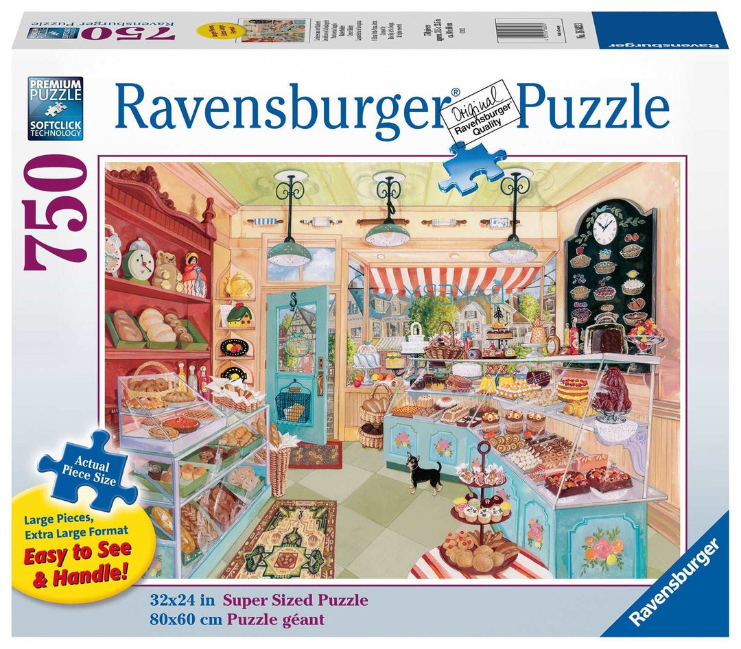 Ravensburger Jigsaw Puzzle 750 Piece Large Format - Corner Bakery