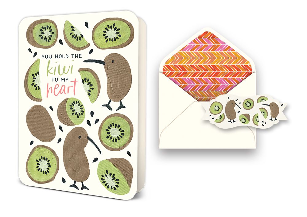 Greeting Card Studio Oh - Kiwi To My Heart