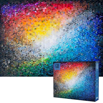 Grateful House 1000 Piece Jigsaw - Spectrum by Sabrina Epton