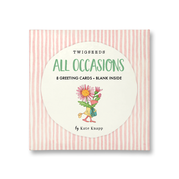 Twigseeds Floral Card Set For All Occasions