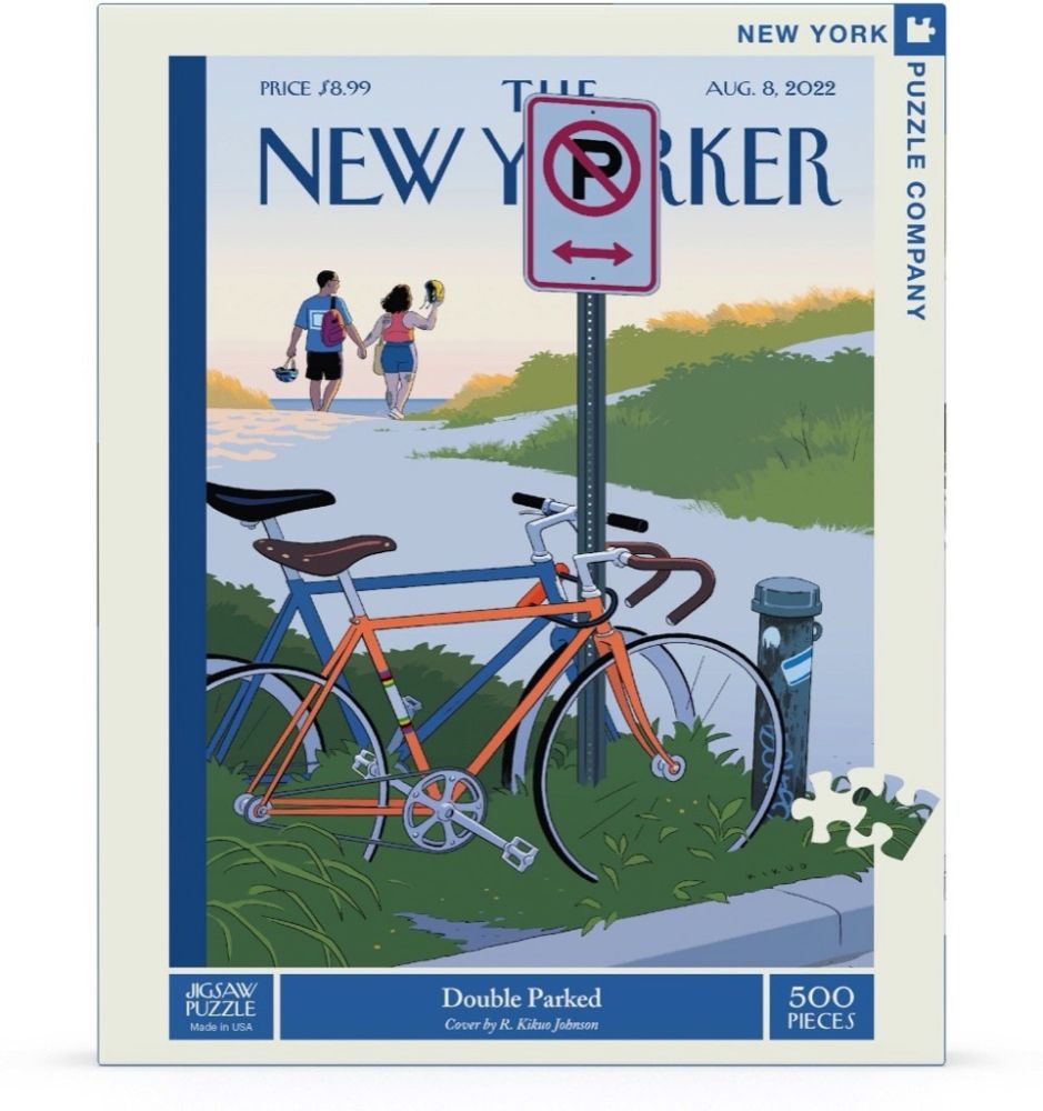 New York Puzzle Company 500 Piece Jigsaw - Double Parked