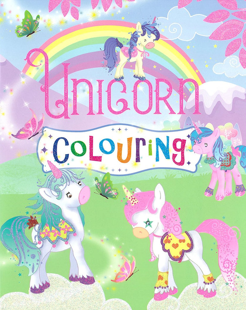 Unicorn Colouring Book