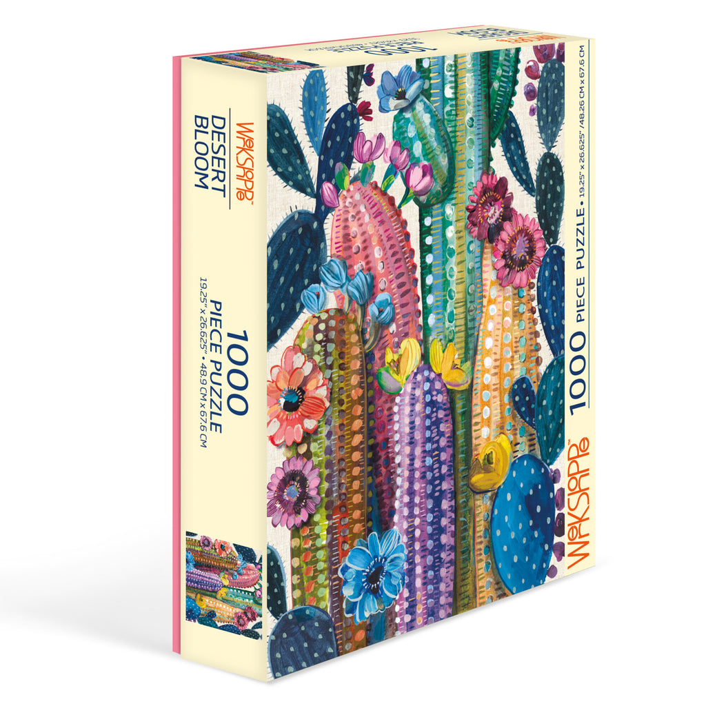 WerkShoppe 1000pc Puzzle Desert Bloom