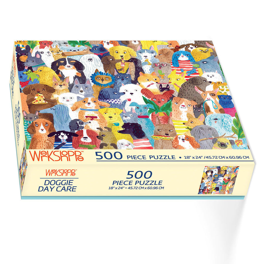 WerkShoppe 500pc Puzzle Doggy Day Care
