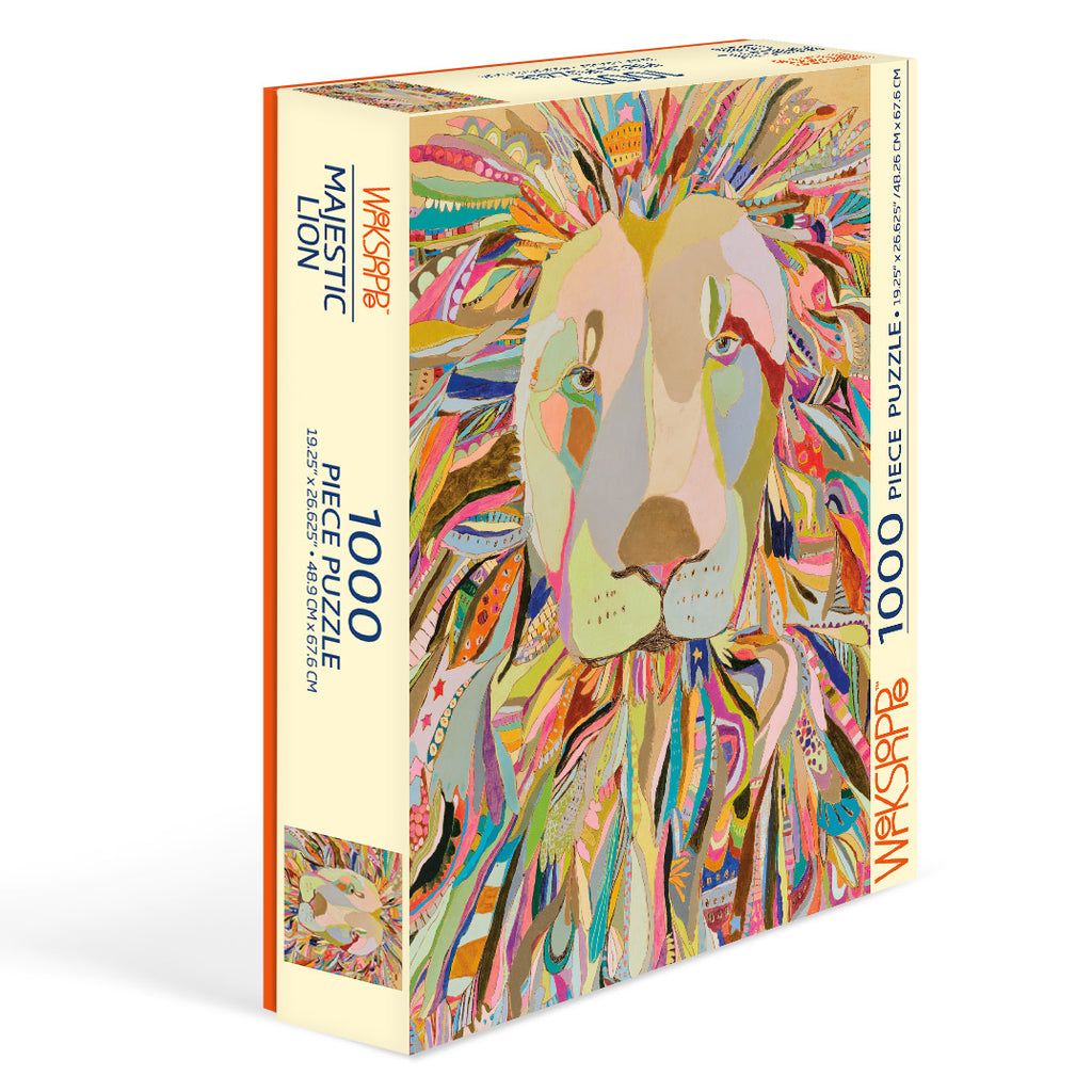 WerkShoppe 1000pc Puzzle Majestic Lion