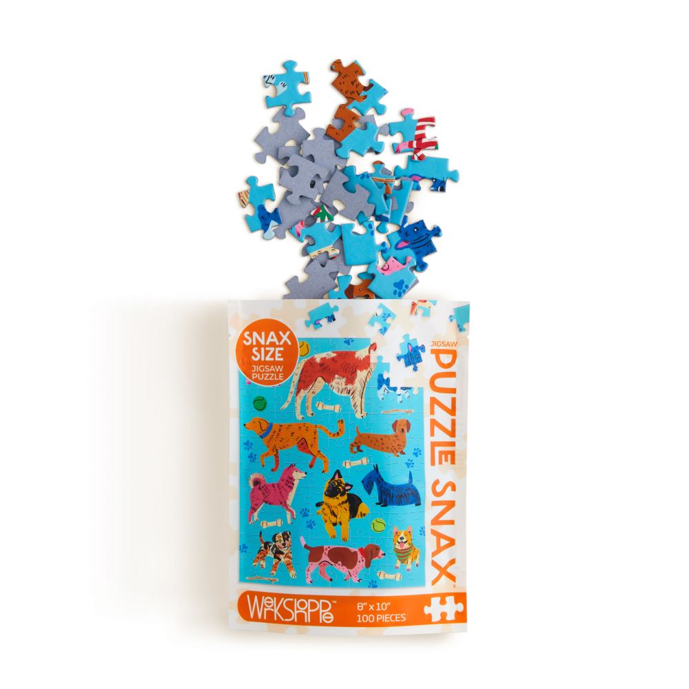 WerkShoppe Snax 100pc Puzzle – Pooches Playtime