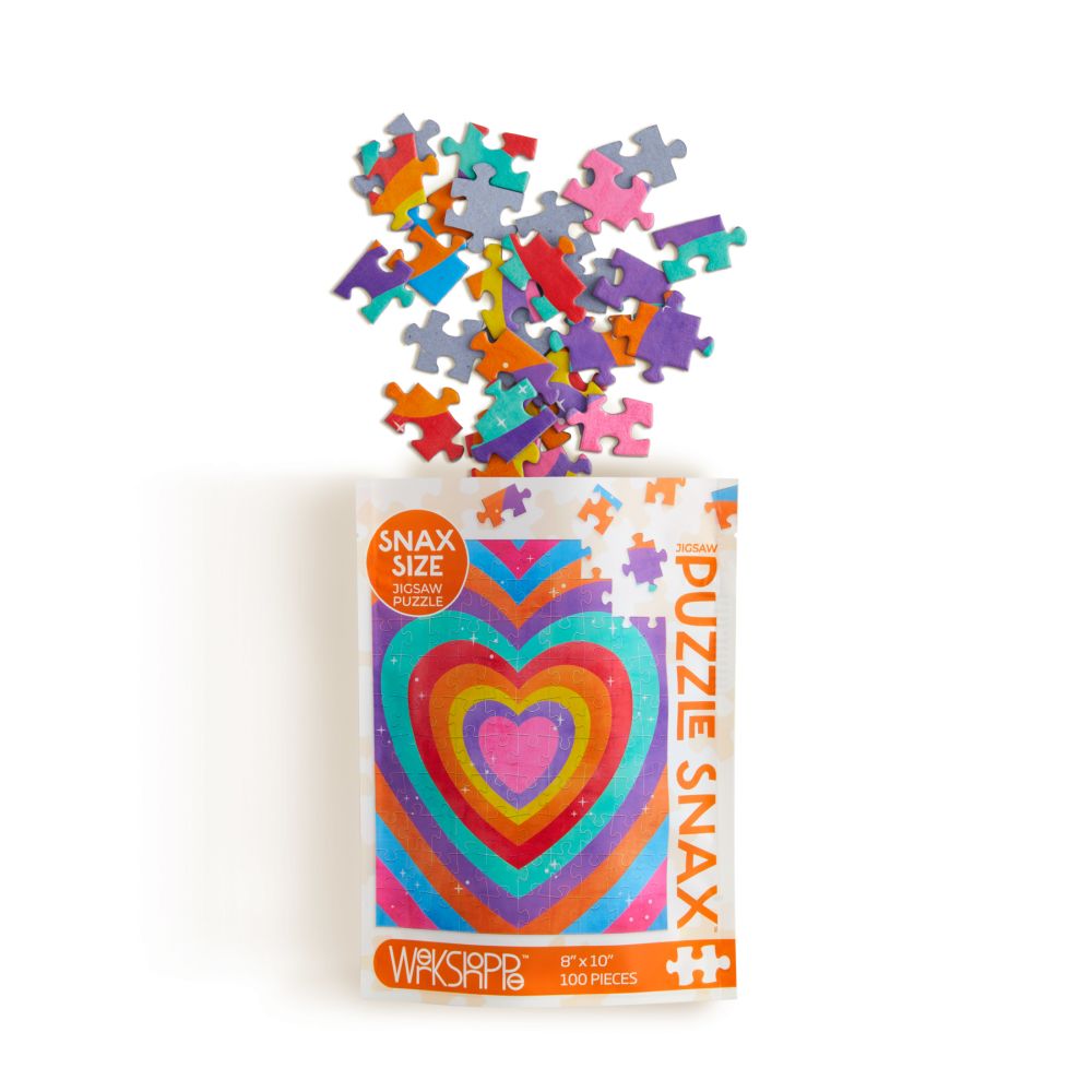 WerkShoppe Snax 100 Pc Puzzle – Velvet Heart
