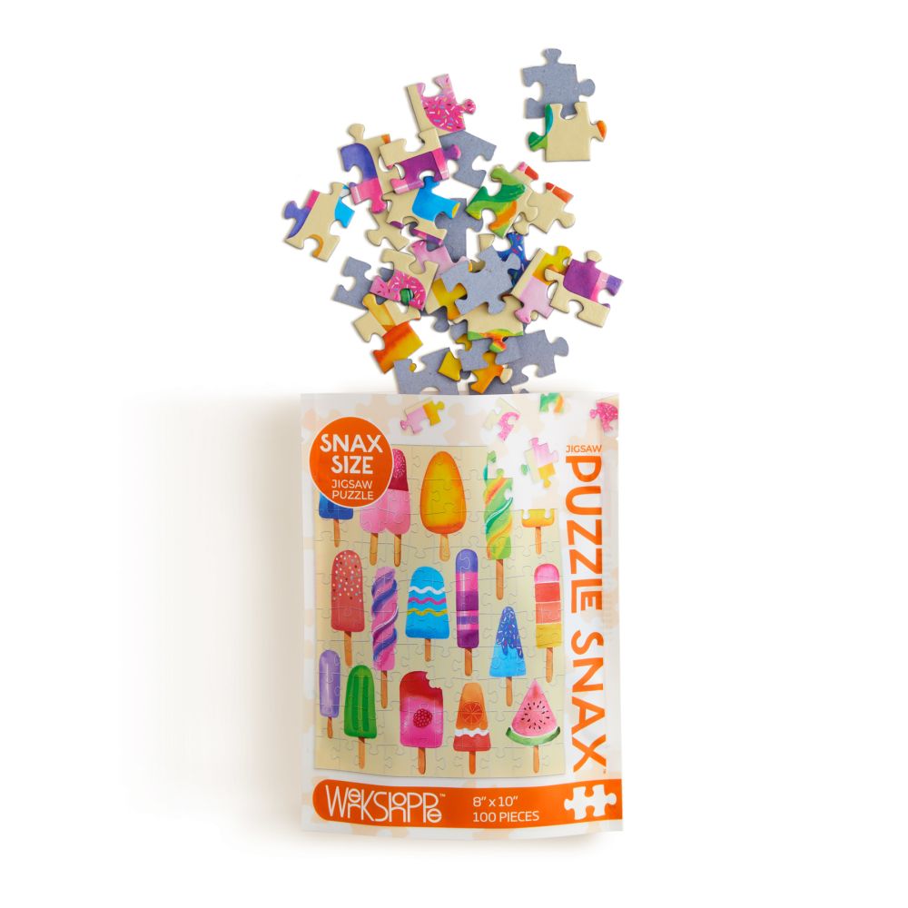 WerkShoppe Snax 100 Pc Puzzle – Popsicle Party