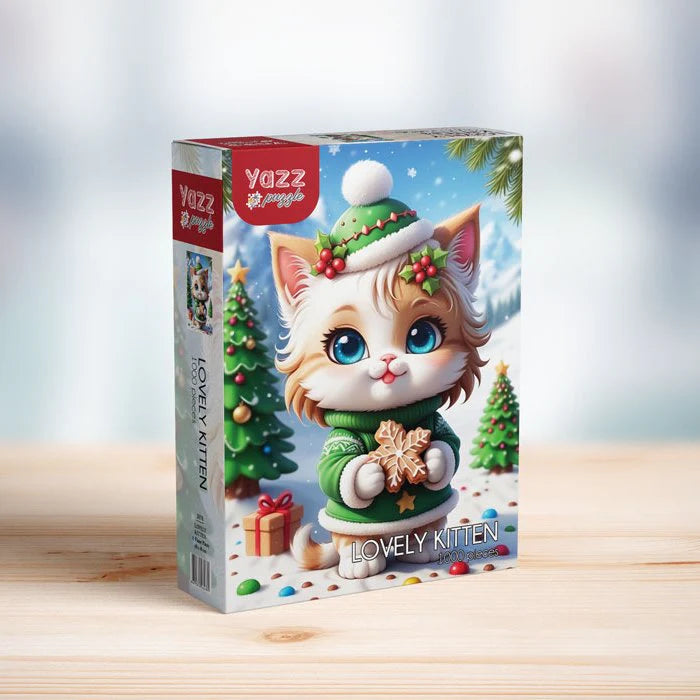 Yazz Puzzle 3858 Lovely Kitten 1000pc Jigsaw Puzzle