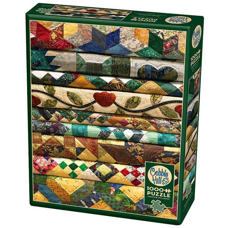 Cobble Hill 1000 Piece Jigsaw - Grandmas Quilts