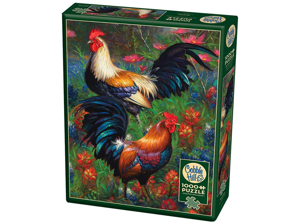 Cobble Hill 1000 Piece Jigsaw - Roosters