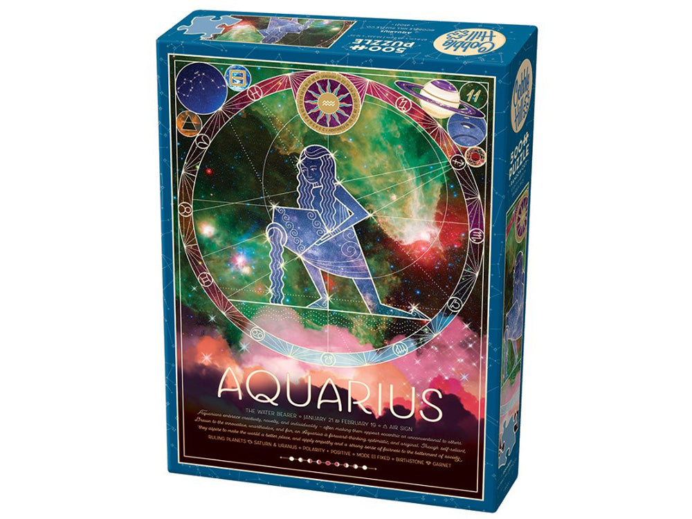Cobble Hill Jigsaw Puzzle 500 Piece - Aquarius