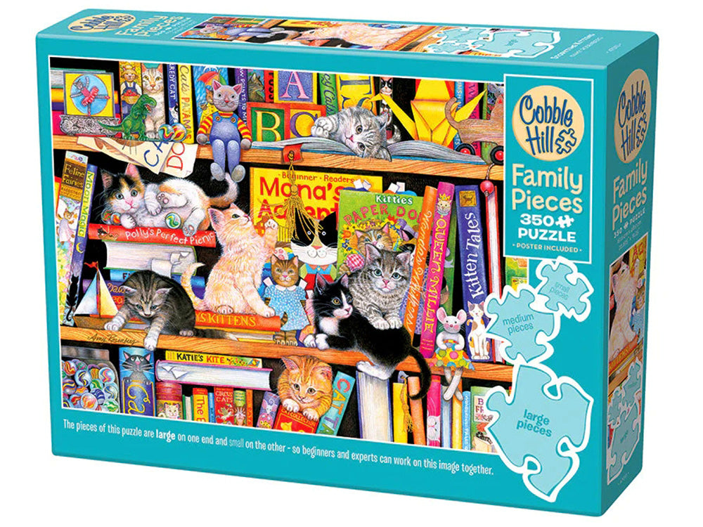 Cobble Hill - Storytime Kittens Family Puzzle 350pc