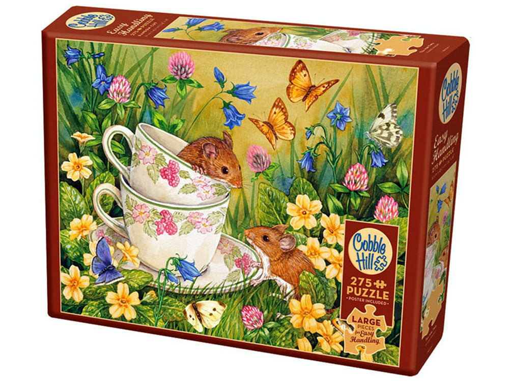Cobble Hill Jigsaw Puzzle 275 Piece Easy Handling - Tea 4Two