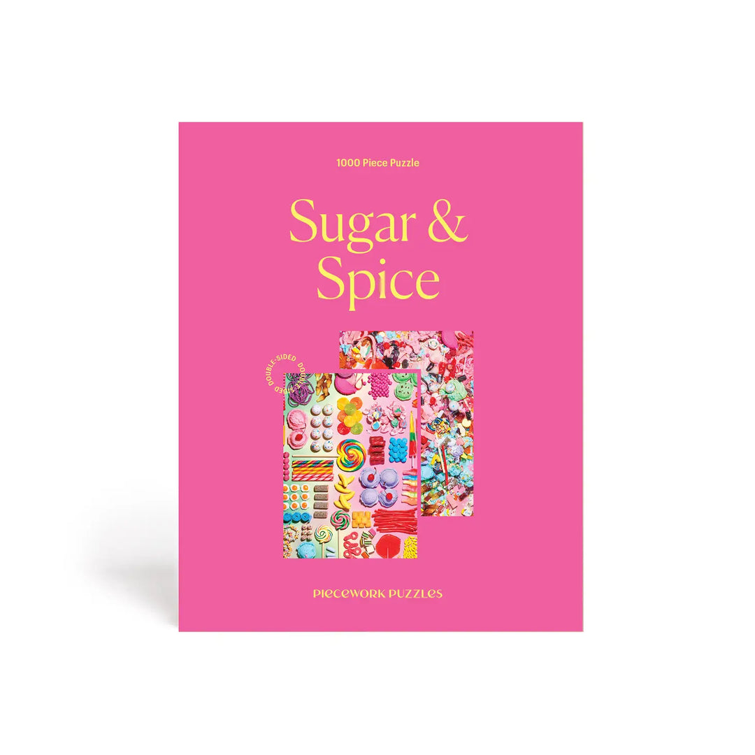 Piecework 1000 Piece Jigsaw Puzzle - Sugar & Spice - Double Sided