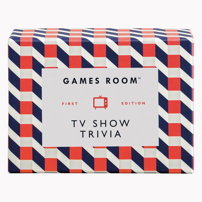 Games Room TV Show Quiz