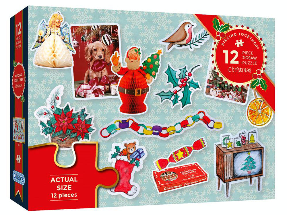 Piecing Together 12 Piece Jigsaw - Christmas