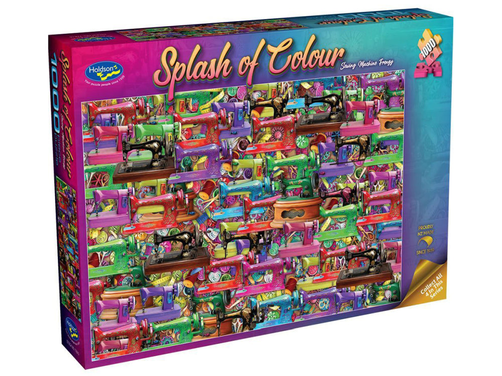 Holdson 1000pc Splash Of Colour Sewing Frenzy