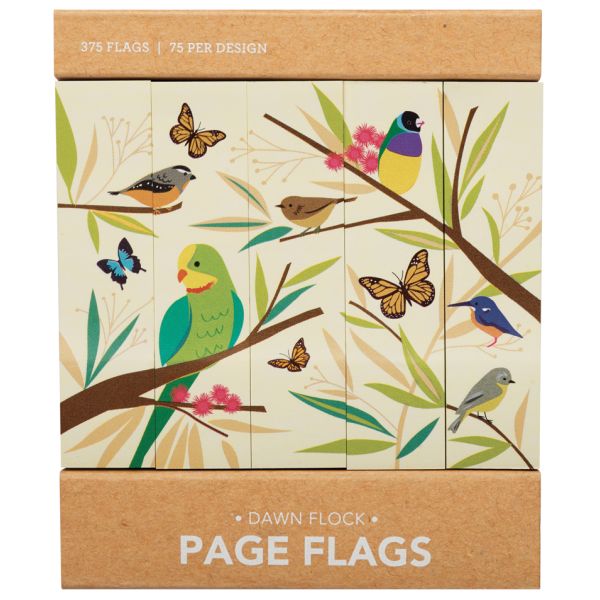 Page Flags - Dawn Flock