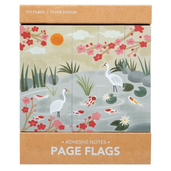 Page Flags - Koi Pond