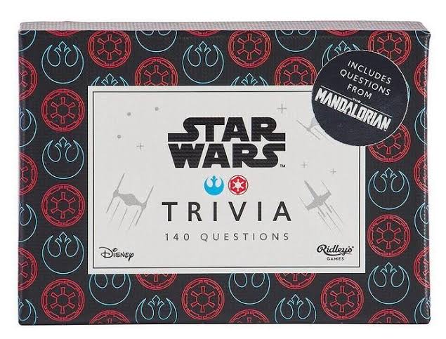 Ridley's Disney Star Wars Trivia Card Game
