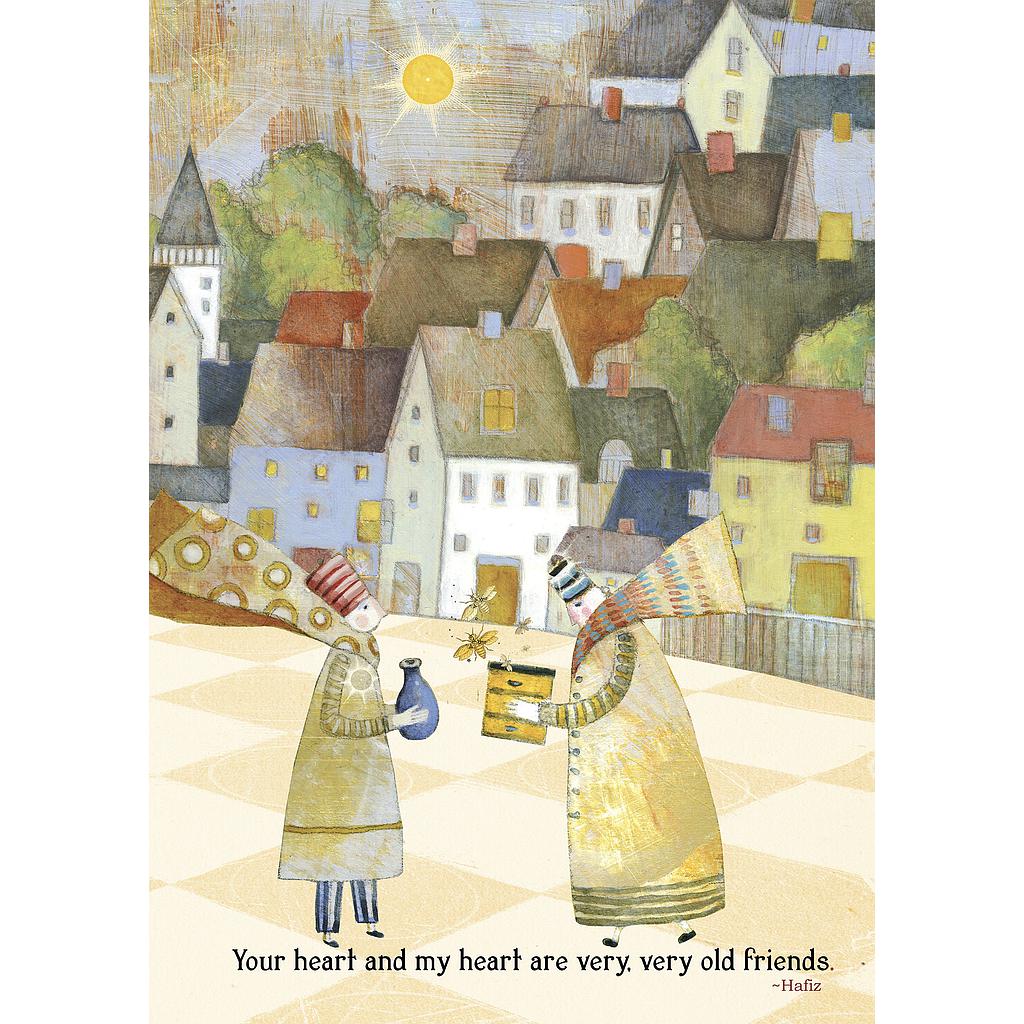 Greeting Card - Old Friends