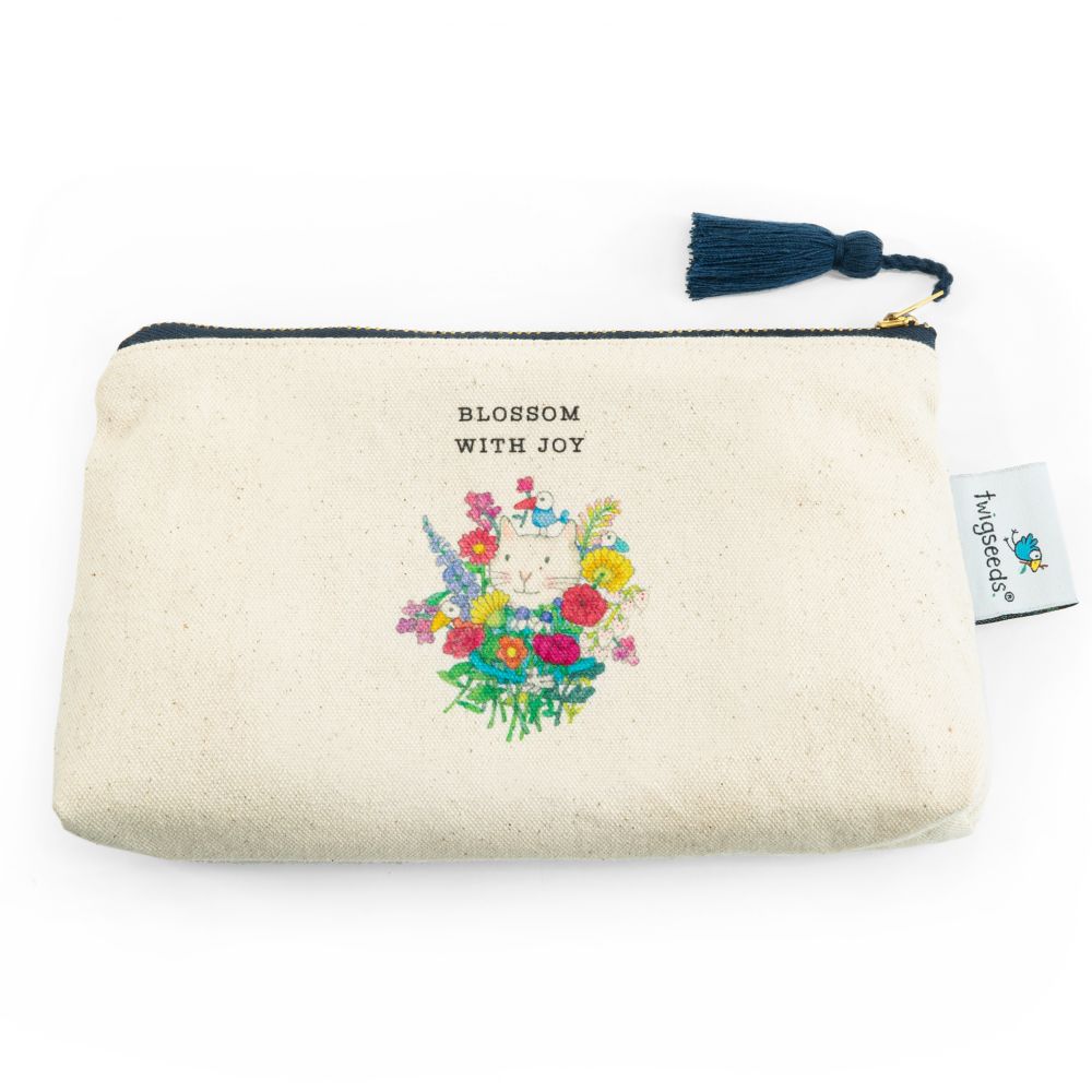 Twigseeds Accessory Pouch-Blossom