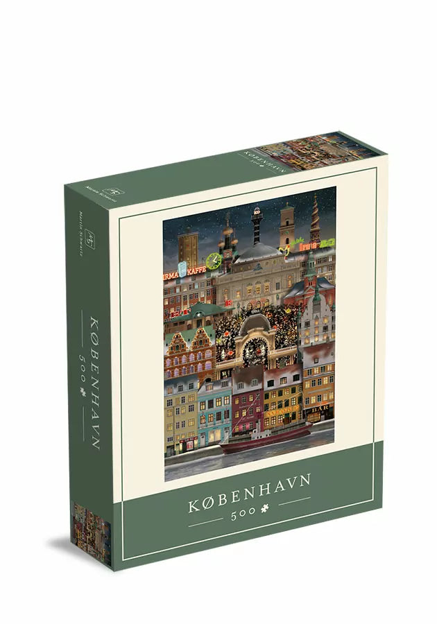 Martin Schwartz Jigsaw Puzzle 500 Piece - Christmas in København