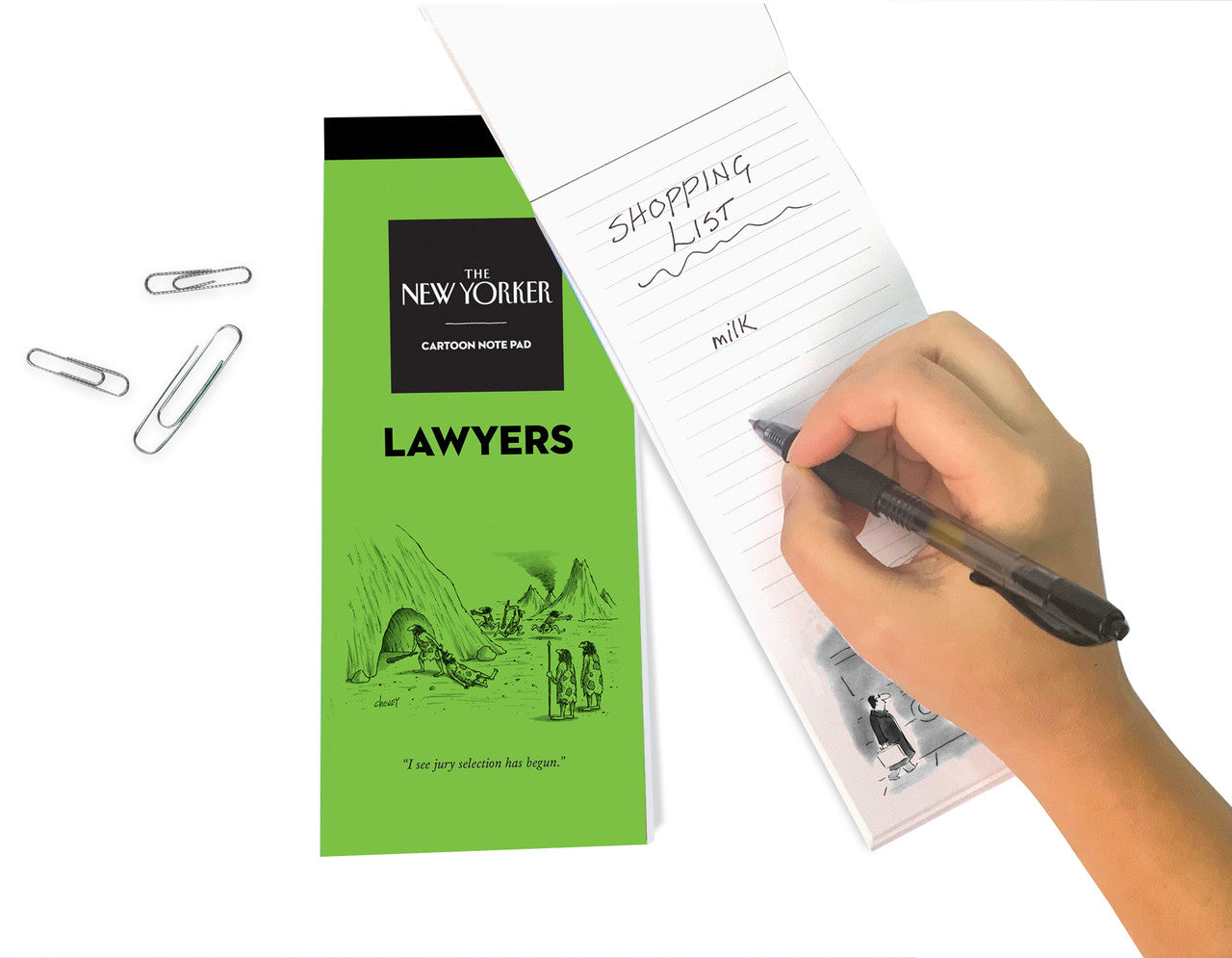 New Yorker Notepad- Lawyers (Design 2) – Mindconnect Australia