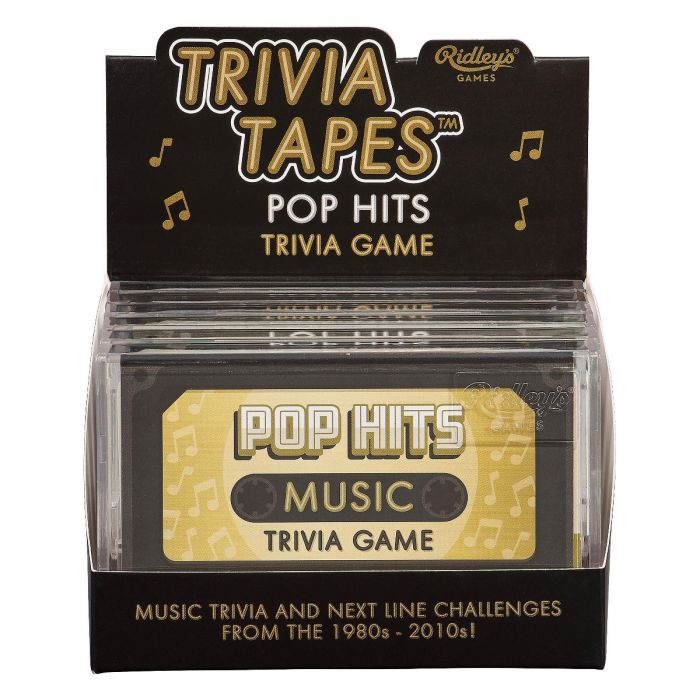 Ridley's Pop Hits Music Trivia Game Tape