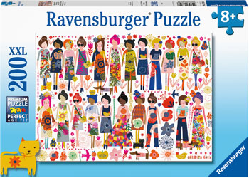 Ravensburger Jigsaw Puzzle 200 Piece XXL - Flower and Friends