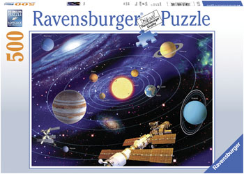 Ravensburger Jigsaw Puzzle 500 Piece- Solar System Puzzle