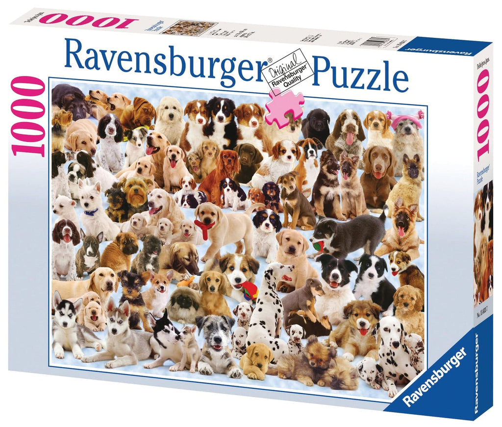 Ravensburger Jigsaw Puzzle 1000 Piece- Dogs Galore