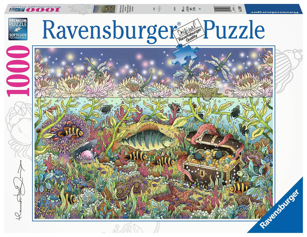 Ravensburger Jigsaw Puzzle 1000 Pieces - Underwater Kingdom at Dusk