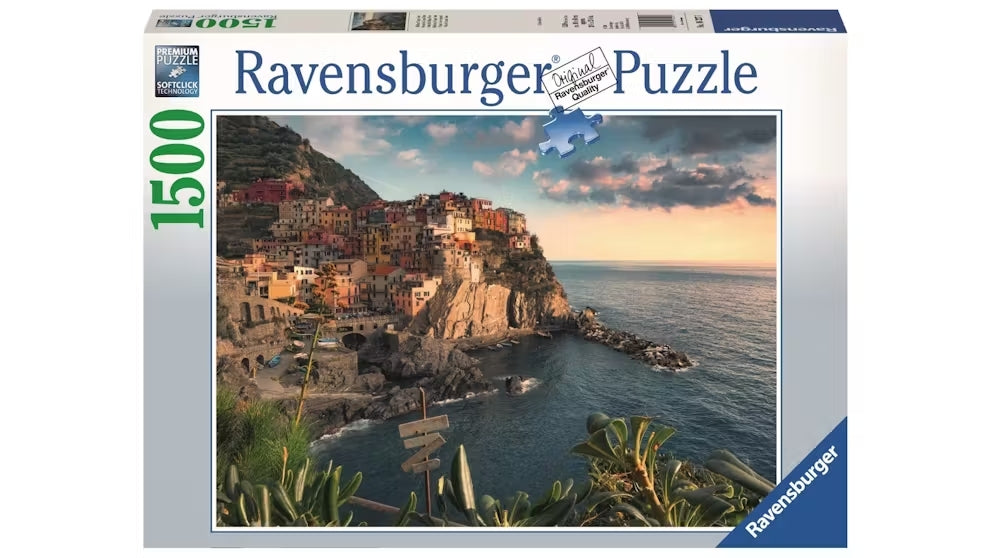 Ravensburger Jigsaw Puzzle 1500 Piece - Cinque Terre Viewpoint