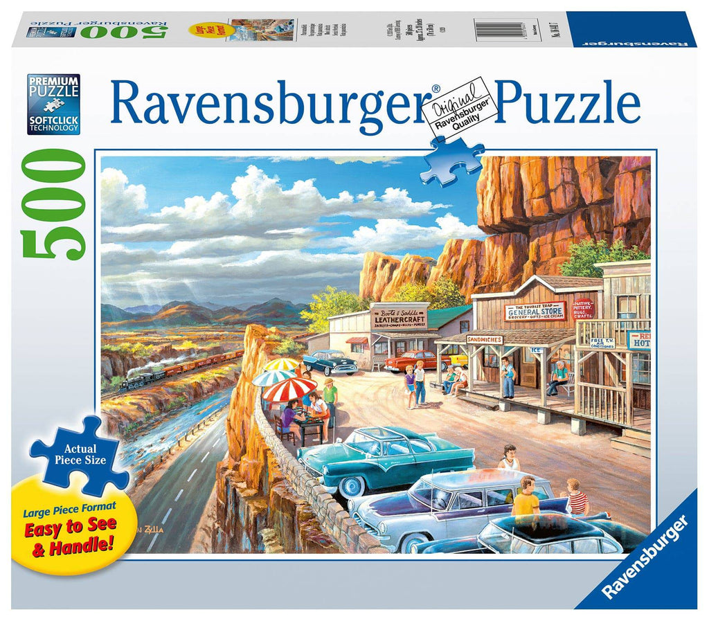 Ravensburger Jigsaw Puzzle 500 Piece Large Format - Scenic Overview