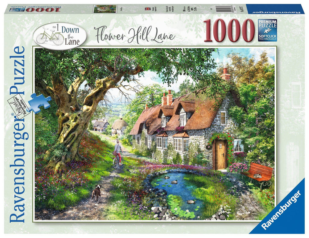 Ravensburger Jigsaw Puzzle 1000 Piece - Flower Hill Lane