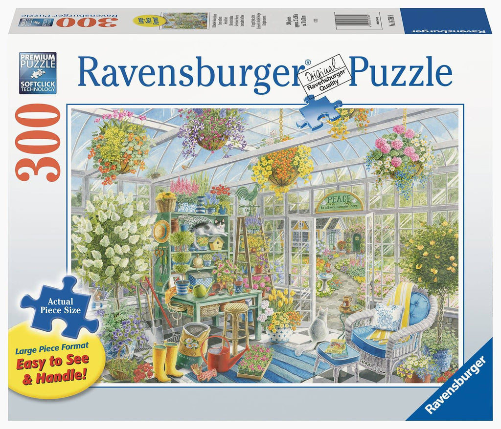 Ravensburger Jigsaw Puzzle 300 Piece Large Format - Greenhouse Heaven