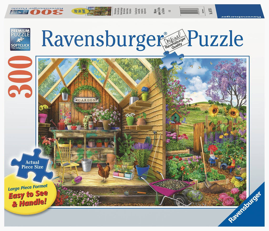 Ravensburger Jigsaw Puzzle 300 Piece Large Format - Gardeners Getaway