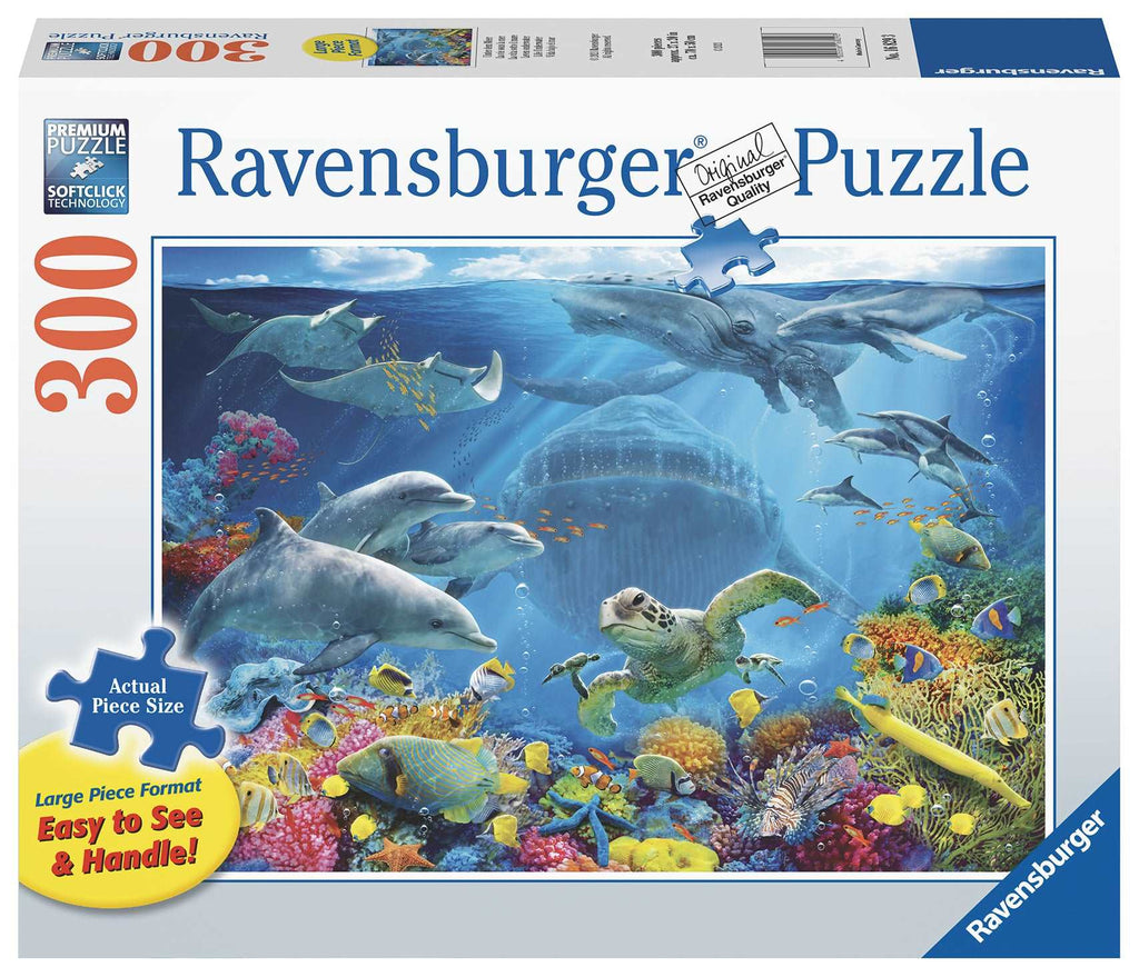 Ravensburger Jigsaw Puzzle 300 Piece Large Format- Life Underwater