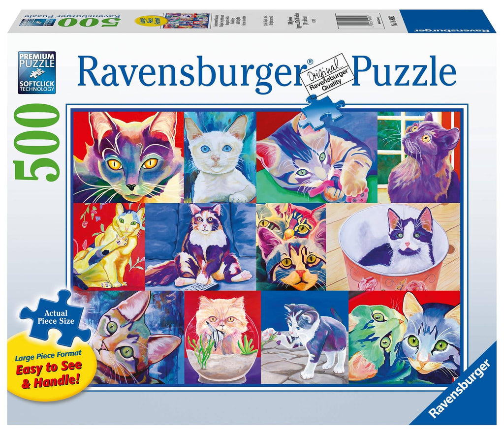 Ravensburger Jigsaw Puzzle 500 Piece Large Format- Hello Kitty Cat