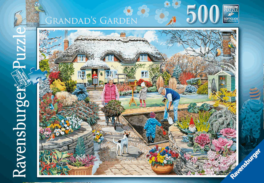 Ravensburger 500 Piece Jigsaw - Grandads Garden