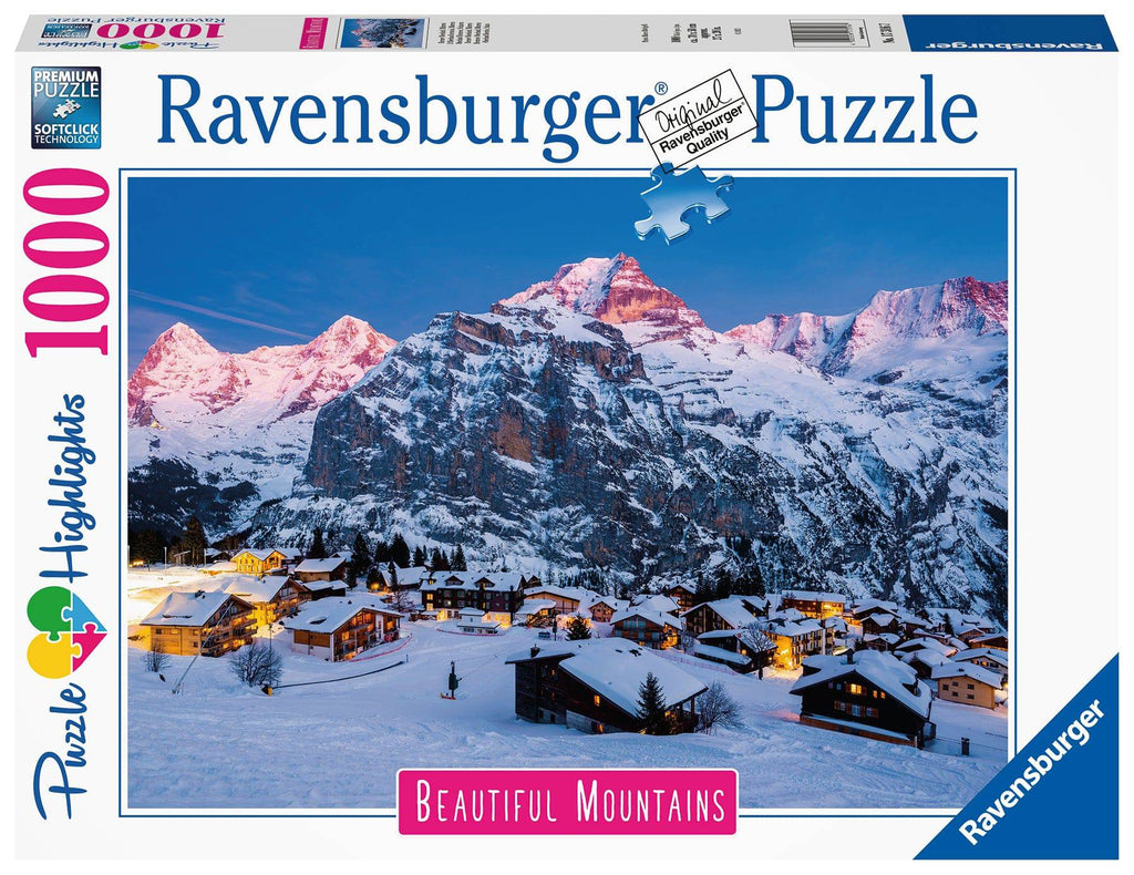Ravensburger Jigsaw Puzzle 1000 Piece - Bernese Oberland, Murren