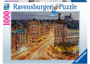 Ravensburger Jigsaw Puzzle 1000 Piece - Gran Via, Madrid