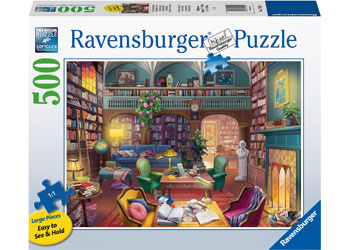 Ravensburger Jigsaw Puzzle 500 Piece  Large Format- Dream Library
