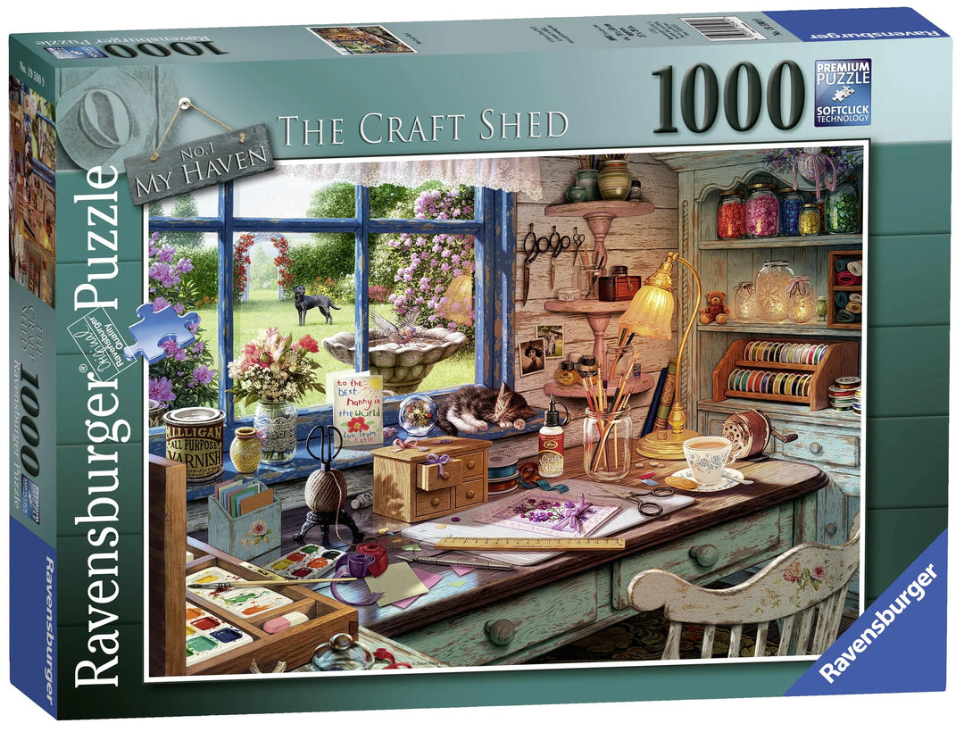 Ravensburger 1000 Piece Jigsaw -  My Haven No 1  Craft Shed