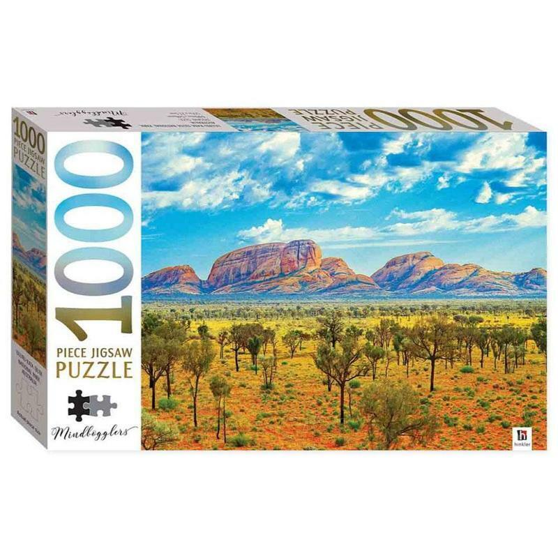Mindbogglers Jigsaw Puzzle 1000 Piece - Uluru-Kata Tjuta National Park
